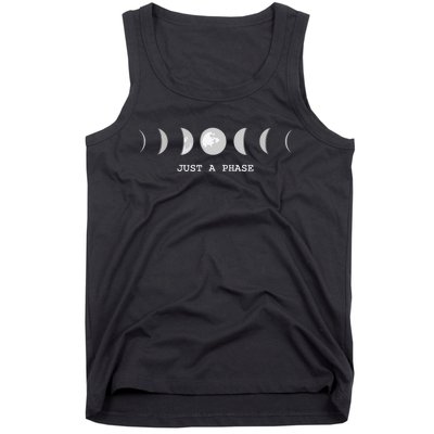 Just A Phase Moon Lunar Space Gift Tank Top