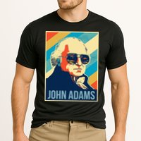 John Adams President Retro Patriotic Cooling Performance Crew T-Shirt