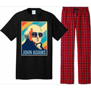 John Adams President Retro Patriotic Pajama Set