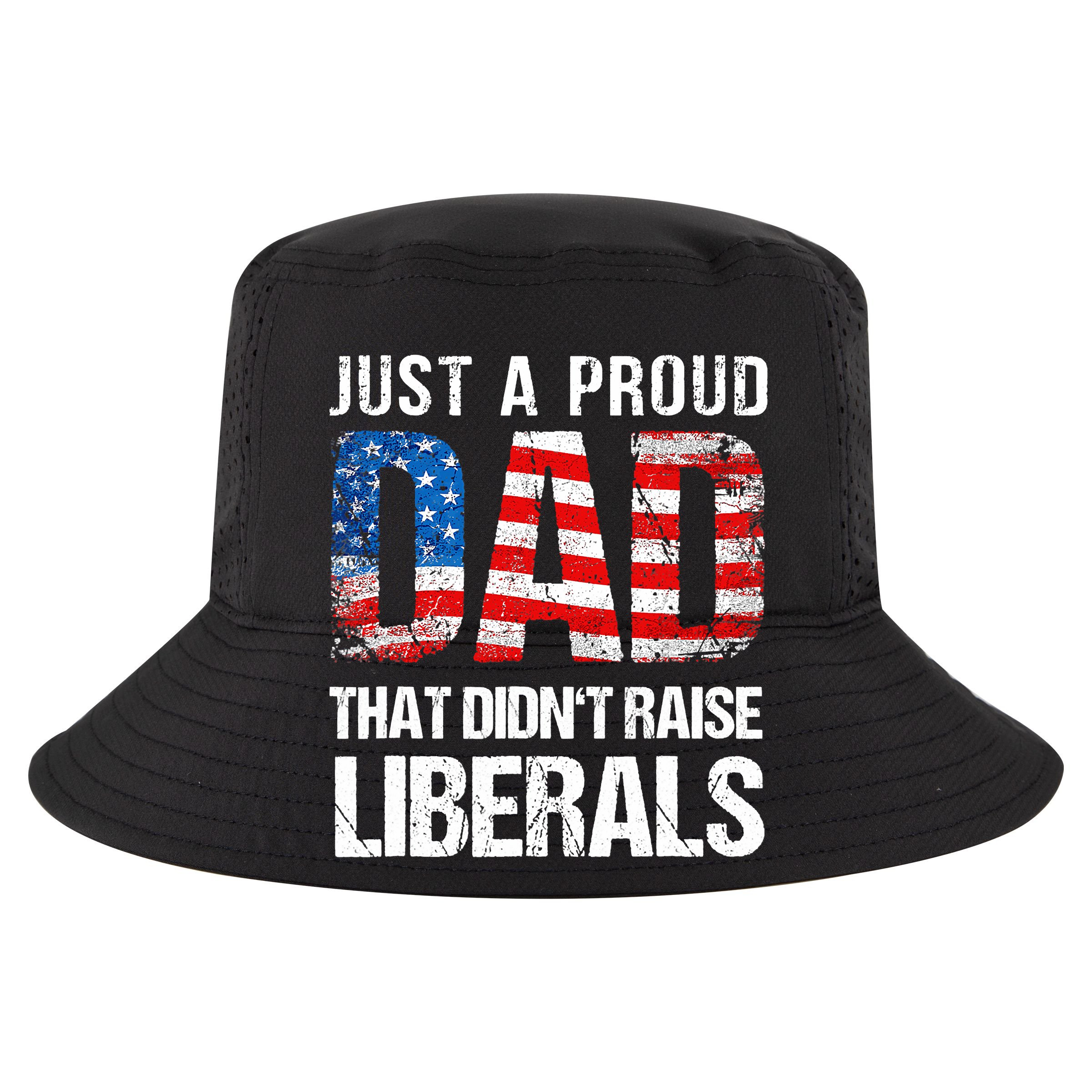 Just A Proud Dad That Didn T Raise Liberals 4th Of July Women's Crop Top Tee