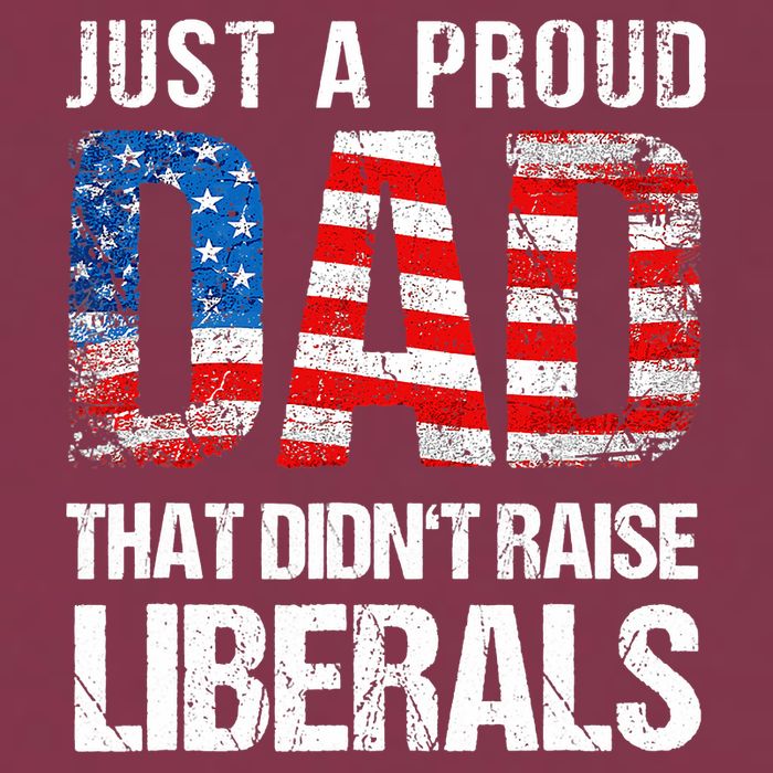 Just A Proud Dad That Didn T Raise Liberals 4th Of July 16oz Travel Tumbler