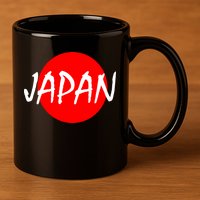 Japan - Tokio 11oz C Handle Ceramic Mug