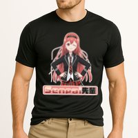Japanese Animie Girl Senpai Cooling Performance Crew T-Shirt