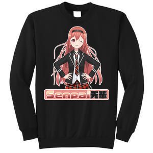 Japanese Animie Girl Senpai Sweatshirt