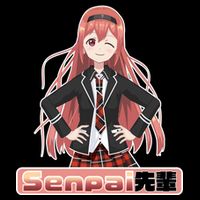 Japanese Animie Girl Senpai T-Shirt