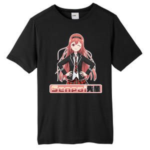 Japanese Animie Girl Senpai Tall Fusion ChromaSoft Performance T-Shirt