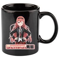 Japanese Animie Girl Senpai 11oz C Handle Ceramic Mug