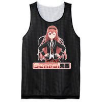 Japanese Animie Girl Senpai Mesh Reversible Basketball Jersey Tank