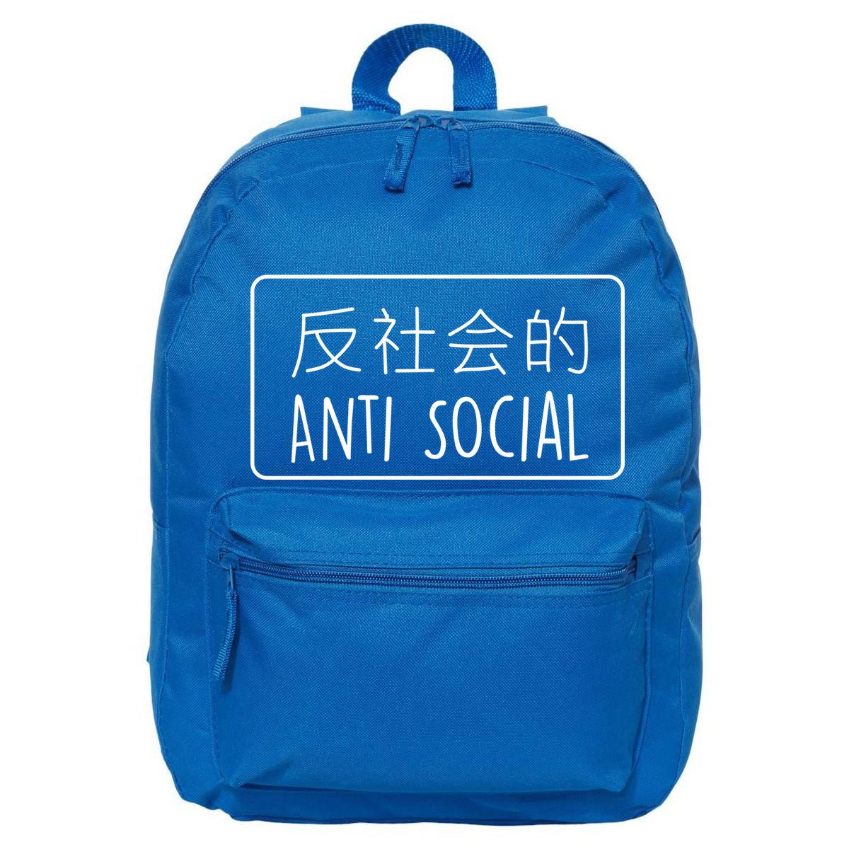 Japanese Anti Social 16 in Basic Backpack