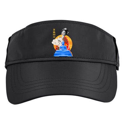 Japanese Buddha Female Adult Drive Performance Visor
