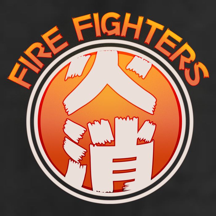 Japanese Fire Fighters - Fire Out Adult Drive Performance Visor