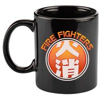 Japanese Fire Fighters - Fire Out 11oz C Handle Ceramic Mug