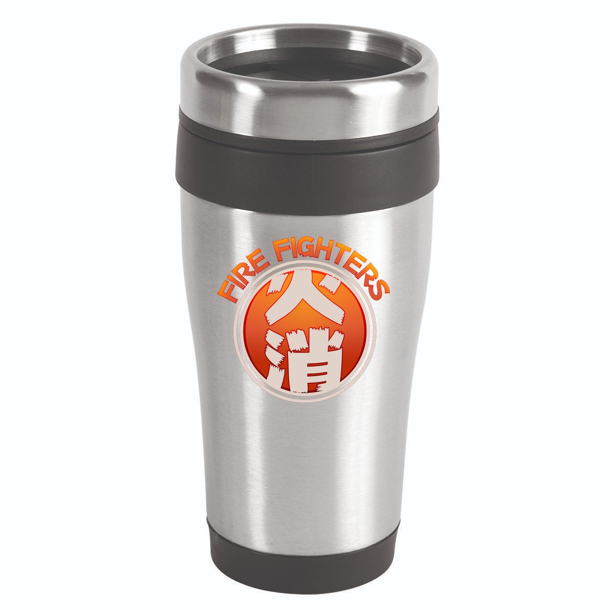 Japanese Fire Fighters - Fire Out 16oz Travel Tumbler