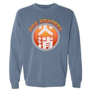 Japanese Fire Fighters - Fire Out Garment-Dyed Sweatshirt