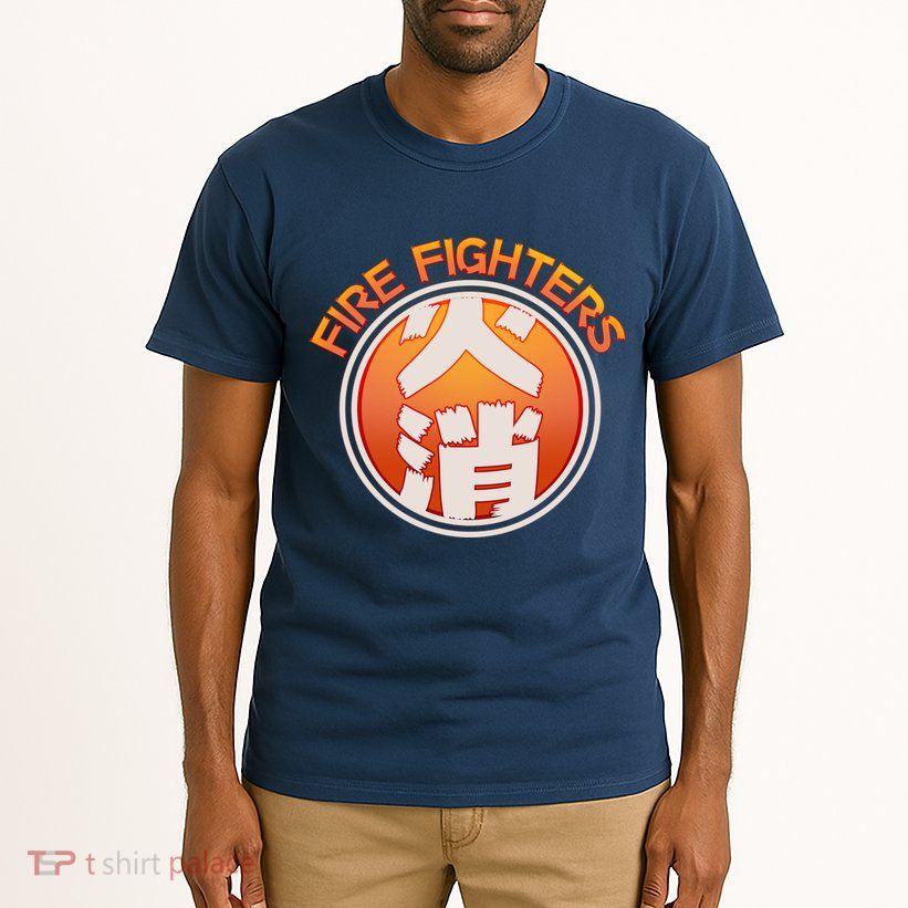 Japanese Fire Fighters - Fire Out Tall T-Shirt