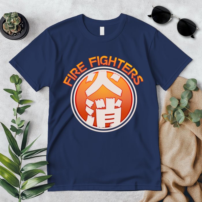 Japanese Fire Fighters - Fire Out Premium T-Shirt