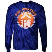 Japanese Fire Fighters - Fire Out Tie-Dye Long Sleeve Shirt