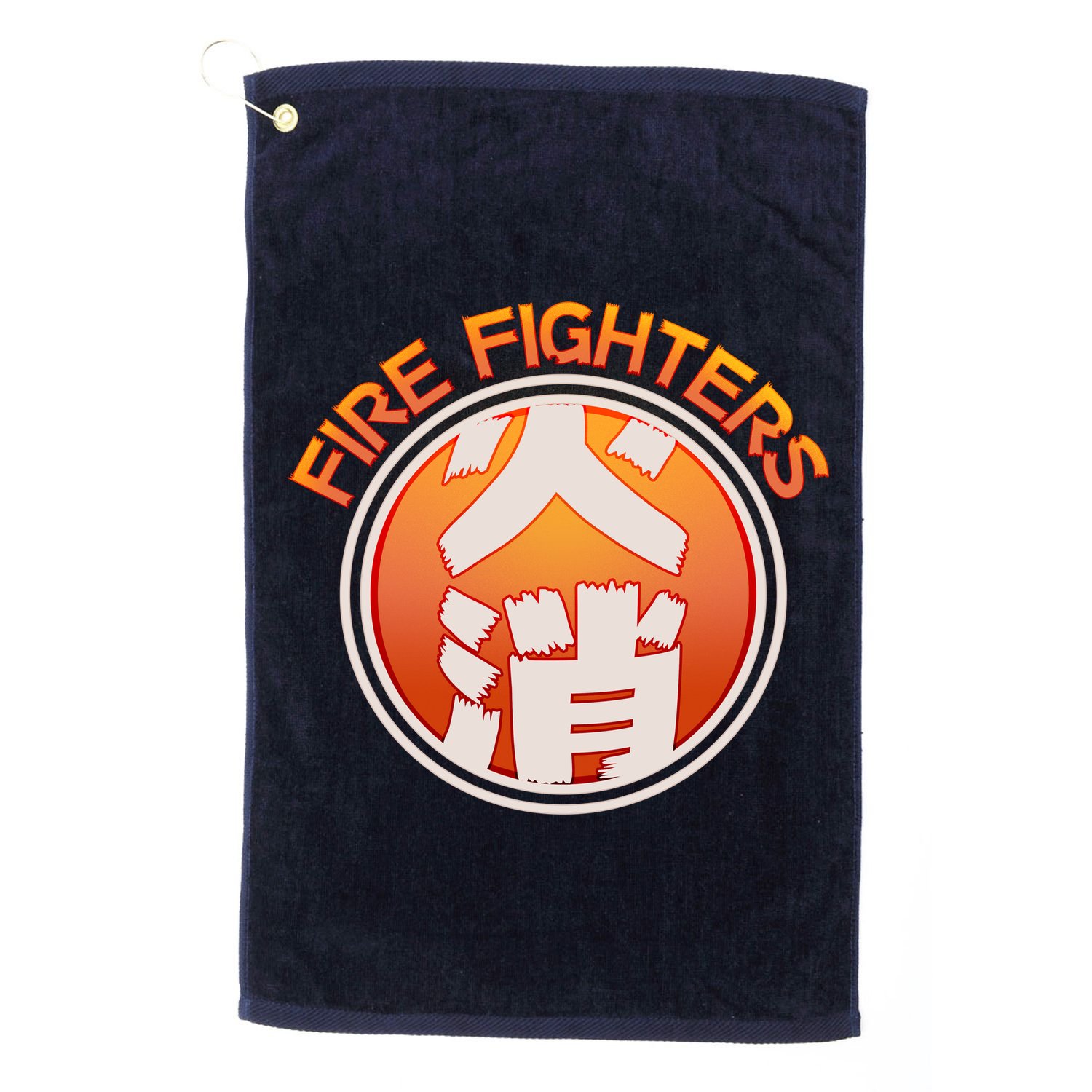 Japanese Fire Fighters - Fire Out Golf Towel