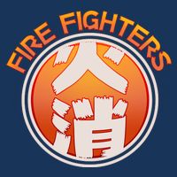 Japanese Fire Fighters - Fire Out Women's V-Neck T-Shirt