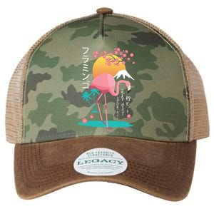 Japanese Flamingo Legacy Tie Dye Trucker Hat