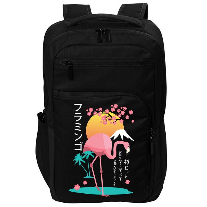 Japanese Flamingo Impact Tech Backpack