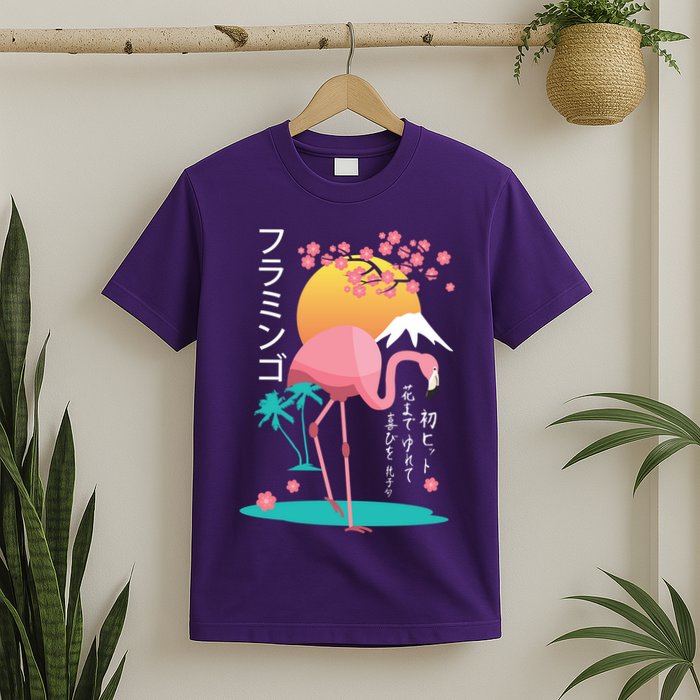 Japanese Flamingo T-Shirt