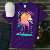 Japanese Flamingo Tall T-Shirt