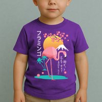 Japanese Flamingo Toddler T-Shirt