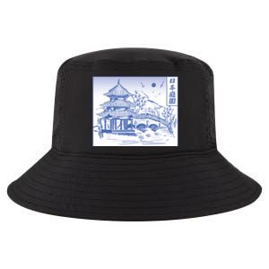 Japanese Garden Art Cool Comfort Performance Bucket Hat