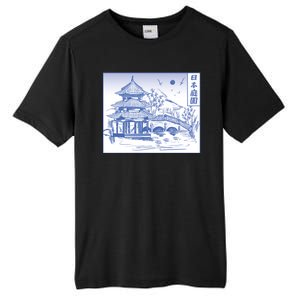 Japanese Garden Art Tall Fusion ChromaSoft Performance T-Shirt