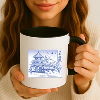 Japanese Garden Art Mug