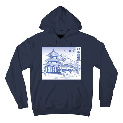 Japanese Garden Art Hoodie