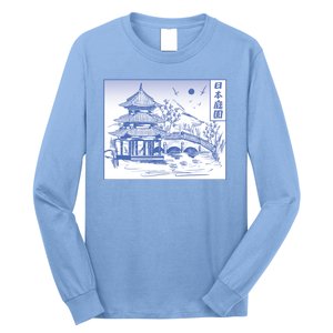 Japanese Garden Art Long Sleeve Shirt