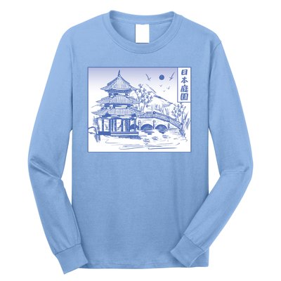 Japanese Garden Art Long Sleeve Shirt