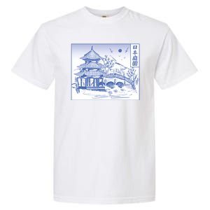 Japanese Garden Art Garment-Dyed Heavyweight T-Shirt