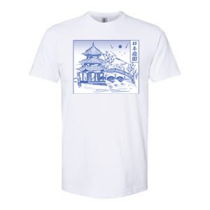 Japanese Garden Art Softstyle CVC T-Shirt