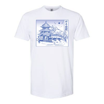 Japanese Garden Art Softstyle® CVC T-Shirt