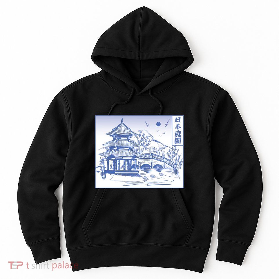 Japanese Garden Line Hoodie