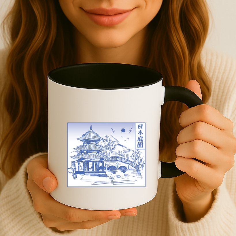 Japanese Garden Line Mug