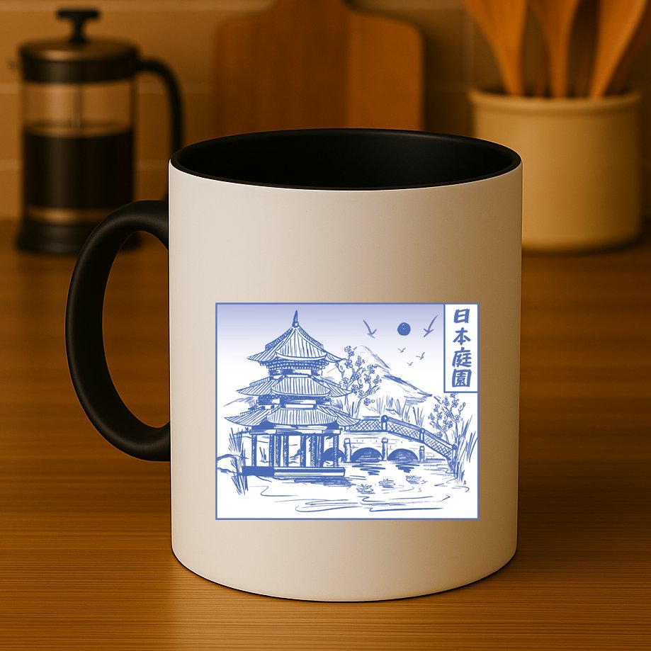 Japanese Garden Line Mug
