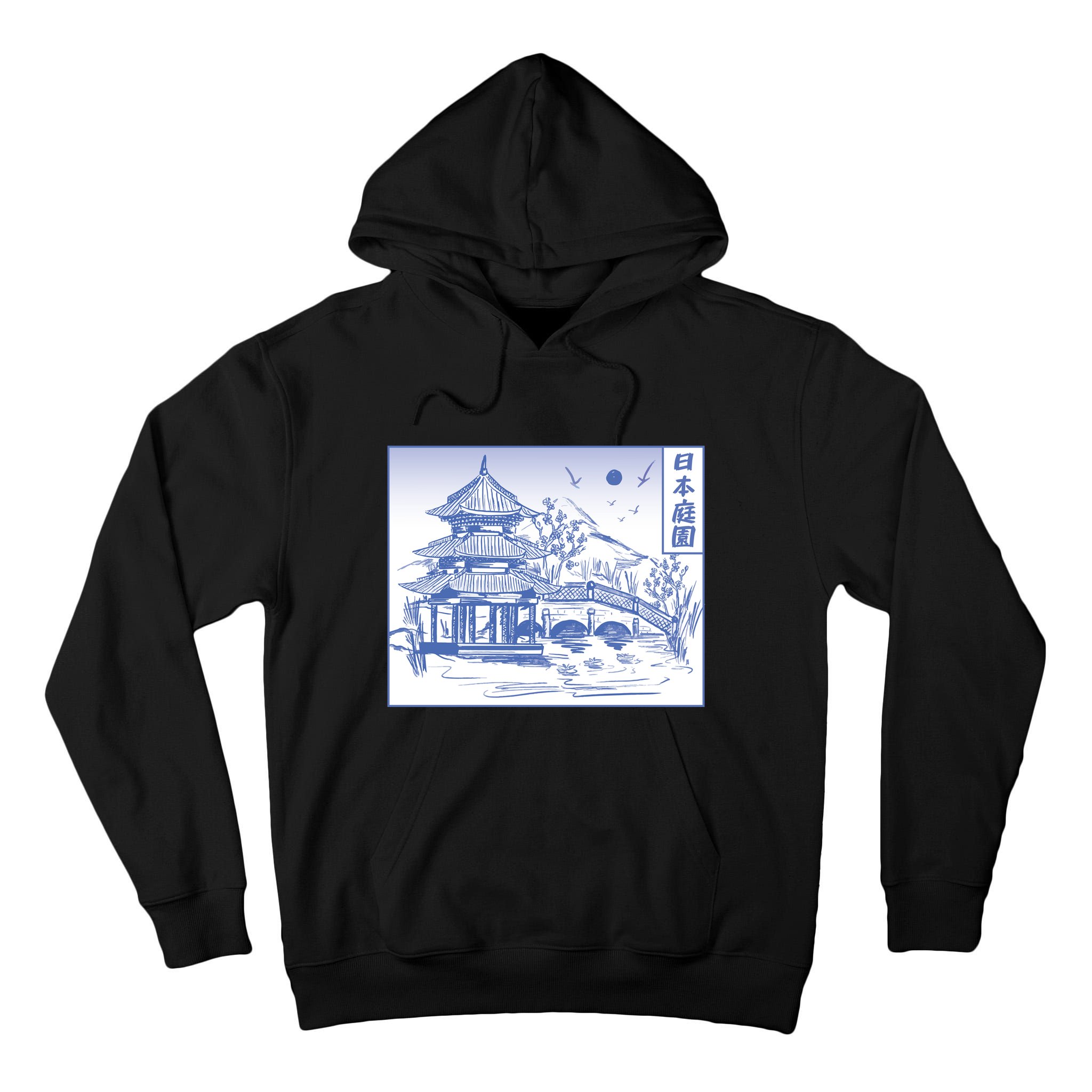 Japanese Garden Line Tall Hoodie