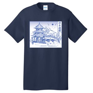 Japanese Garden Line Tall T-Shirt