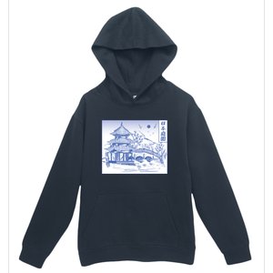 Japanese Garden Line Urban Pullover Hoodie