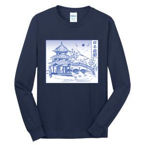 Japanese Garden Line Tall Long Sleeve T-Shirt