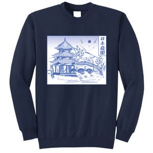 Japanese Garden Line Tall Sweatshirt