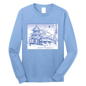 Japanese Garden Line Long Sleeve Shirt