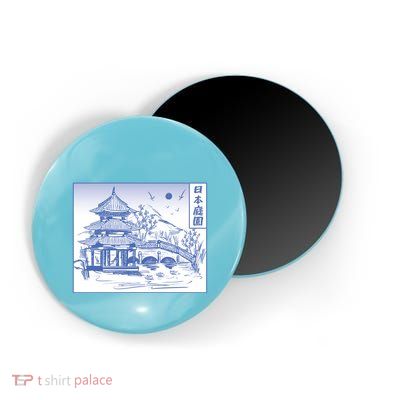 Japanese Garden Line Magnet