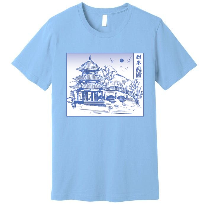 Japanese Garden Line Premium T-Shirt