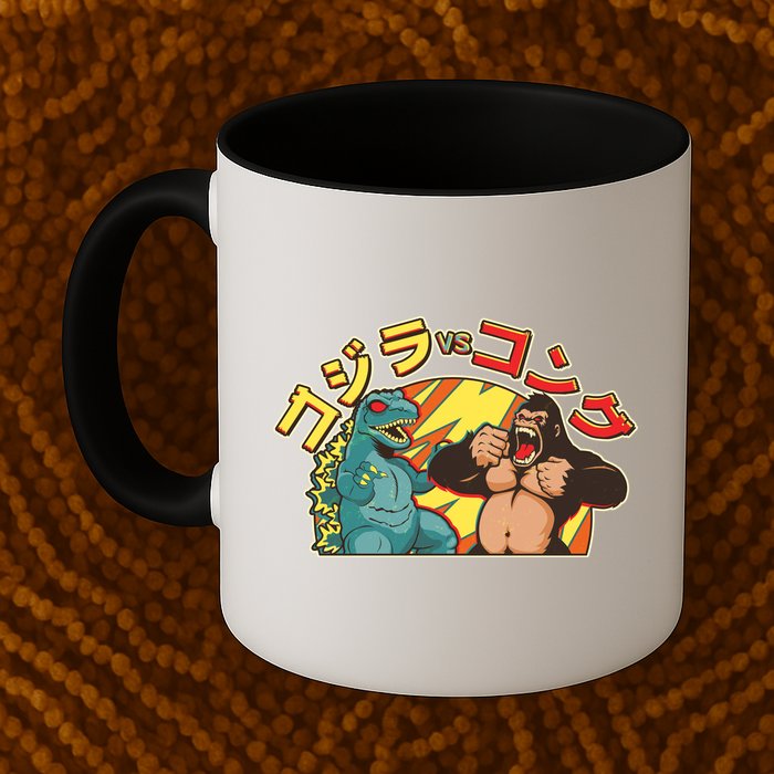 Japanese Zilla Verse Kong Retro Monster Mug
