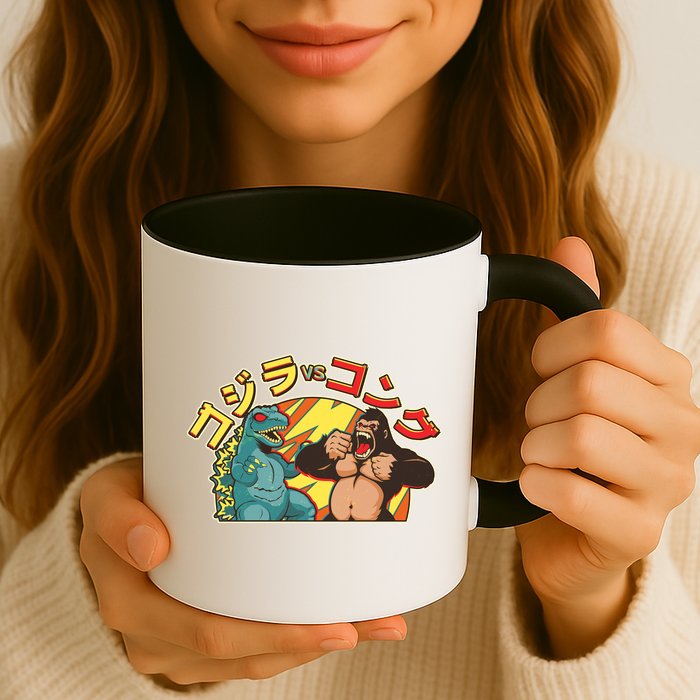 Japanese Zilla Verse Kong Retro Monster Mug